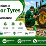 How to Maintain Tractor Tyres for Better Field Performance